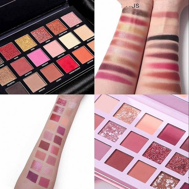 HUDA QUEEN 36 Shade Nude & Rose Gold Palette with Blendable Textures Refined