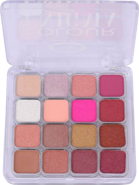 FASHION COLOUR Enigma 16 Colour Eyeshadow Palette with Highly Pigmented Matte & Shimmery Shades 13 g