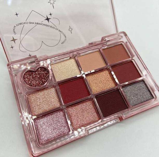 GABBU Best Korean Ultra Pigmented Smoky Eyes Eyeshadow Palette 14 g