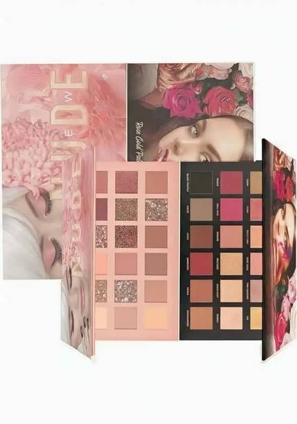 LIP N CHIC GLOW Nude Eye Shadow Palette and Rose Gold (18+18 colors) 36 g
