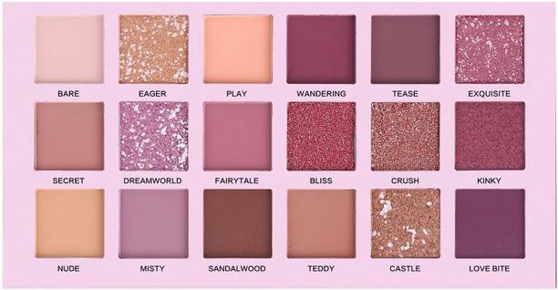 Kreelax 18 Colors Nude Eyeshadow Palette 18 g
