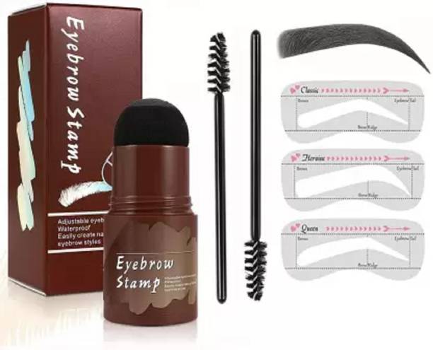 Marie Huda Beauty Eyebrow Makeup Kit - Eyebrow Stamper + 3Pcs Stencil + 2Pcs Brush 10 g