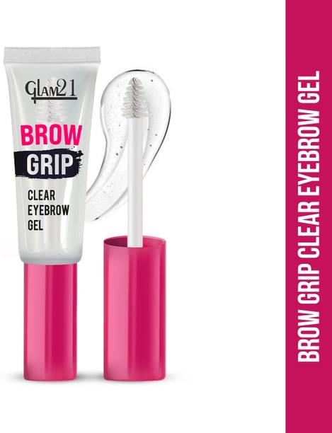 Glam21 Brow Grip | Eyebrow Clear Gel For Fixer,Styling & Setting |Hold upto 8 hours 12 g
