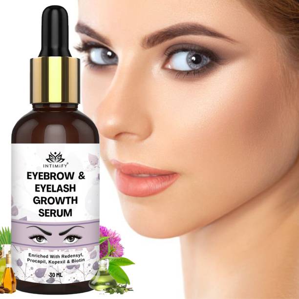 INTIMIFY Eyelash and Eyebrow Growth Serum for Longer, Thicker, and Fuller Eyelashes 30 ml