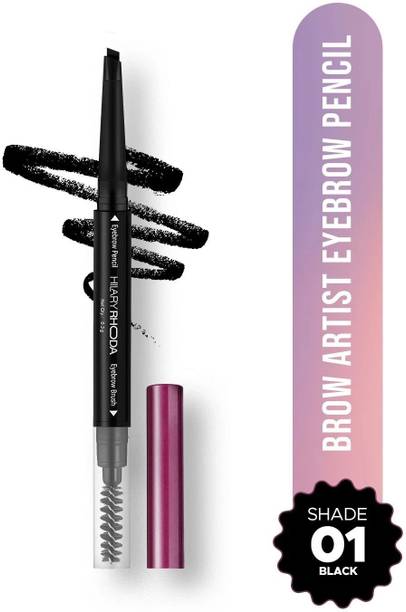 Hilary Rhoda Brow Artist Eyebrow Pencil | Dual-Ended Eyebrow Pencil | Highly Pigmented