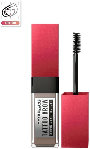 MAYBELLINE NEW YORK Tattoo Brow 3 Day Styling Brow Gel, Grey Brown, 6ml