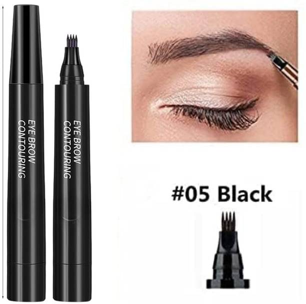 eyurva 4 Micro-Fork Eyebrow Pen Applicator Creates Flawless Natural Looking Brows
