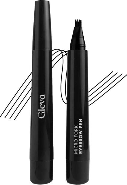 Gleva 4 Micro-Fork Eyebrow Pen Applicator Creates Flawless Natural Looking Brows