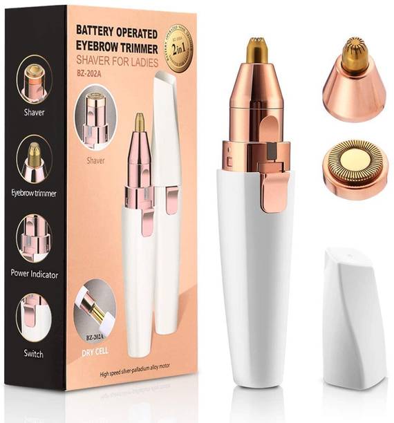 BELENZO Flawless Lipstick Shape painless facial hair remover Cordless Epilator