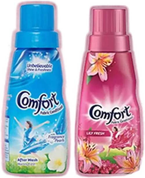 Comfort MORNING FRESH & LILLY FRESH FABRIC CONDITIONER 210ML EACH