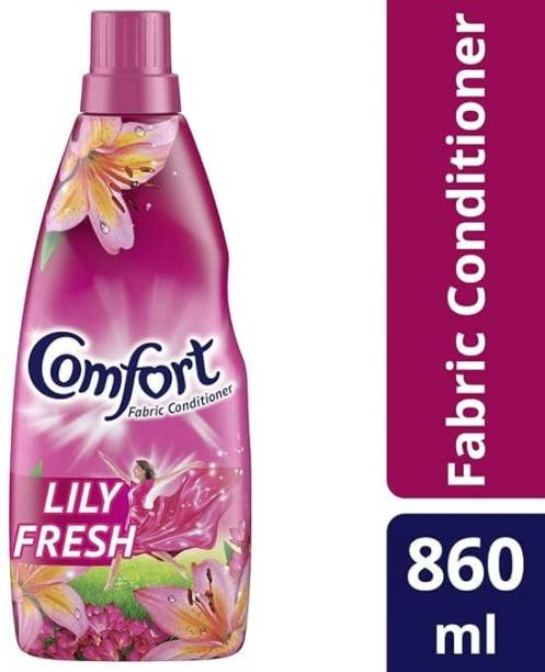 Comfort Lily Fresh Fabric Conditioner 860 mL | After Wash Liquid Fabric Softener