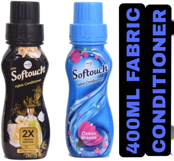 Softouch 2X FRENCH PERFUME WITH OCEAN BREEZE PACK OF 2(2*200ML)=400ML