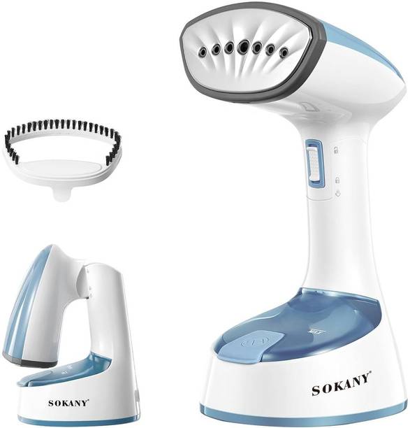 Wengonvila 1500W Electric Handheld Garment Steamer with 150ml Detachable Tank Handheld Fabric Steamer