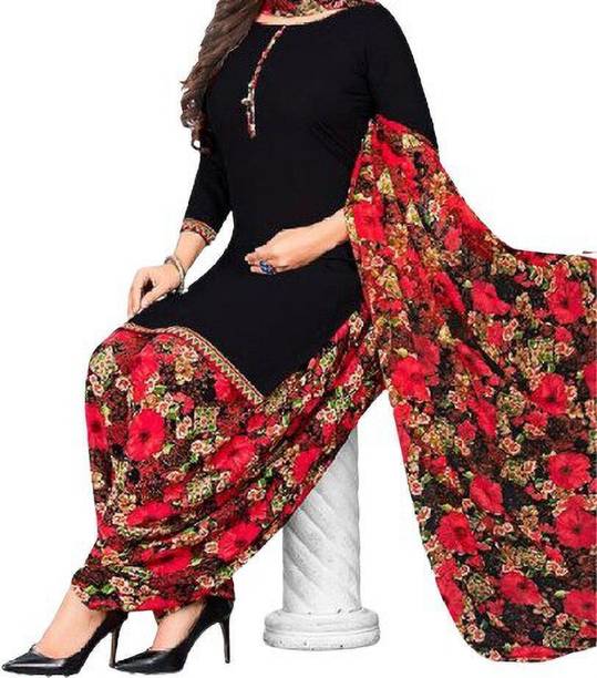YASHIKA Crepe Printed Salwar Suit Material Price in India - Buy YASHIKA Crepe Printed Salwar Suit Material online - Image 2