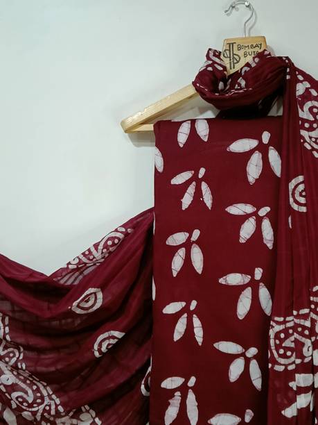 Bombay Buta Pure Cotton Printed Salwar Suit Material - Image 3