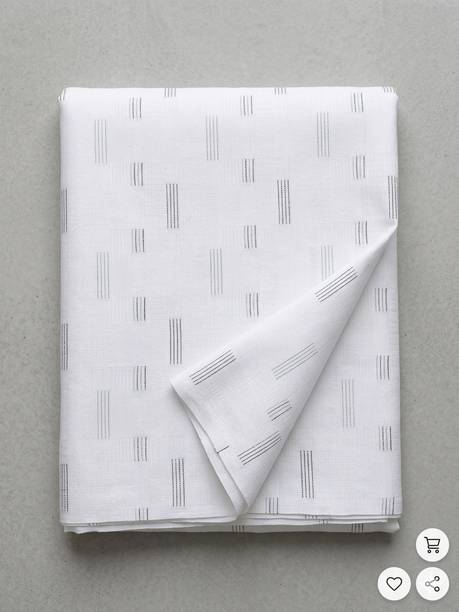 Unstitched Cotton Blend Shirt Fabric Printed
