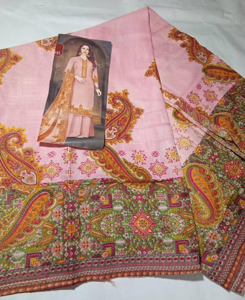 Omkar Traders Wool Printed Salwar Suit Material Price in India - Buy Omkar Traders Wool Printed Salwar Suit Material online at galgota.in - Image 3
