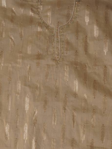 Jaipur Kurti Silk Blend Self Design Salwar Suit Material Price in India - Buy Jaipur Kurti Silk Blend Self Design Salwar Suit Material online at... - Image 3