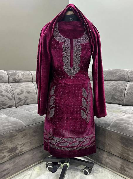 Party Wear Silk Blend Salwar Suit