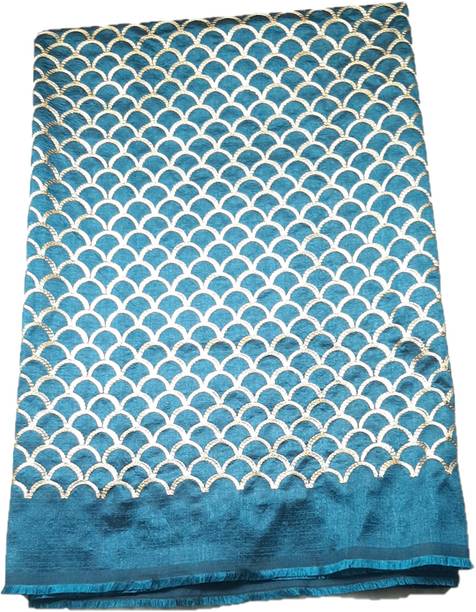 Embroidered Daily Wear Silk Blend Saree