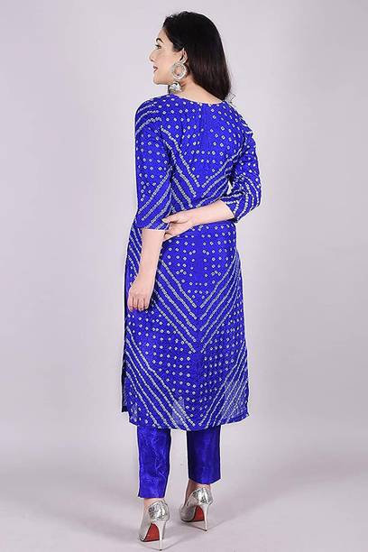 PK MART Art Silk Embroidered Salwar Suit Material - Image 2