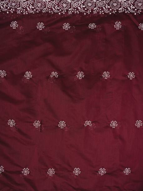 Jaipur Kurti Cotton Blend Embroidered Salwar Suit Material - Image 5