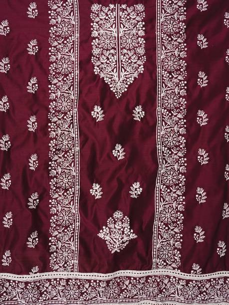 Jaipur Kurti Cotton Blend Embroidered Salwar Suit Material - Image 3