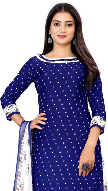 STYLEVEDA Crepe Printed Salwar Suit Material Price in India - Buy STYLEVEDA Crepe Printed Salwar Suit Material online at galgota.in - Image 7