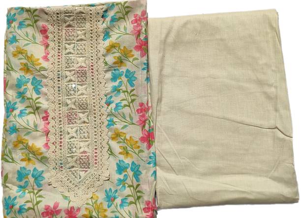 GC80 BY GAURI COLLECTION Pure Cotton Printed Salwar Suit Material - Image 3