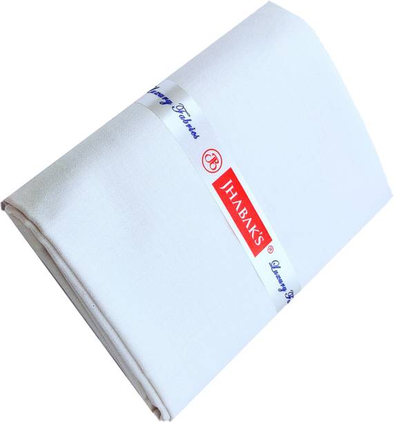 Unstitched Cotton Blend Kurta Fabric Solid