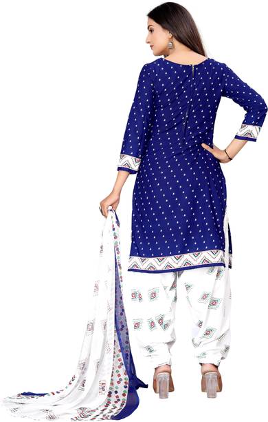 STYLEVEDA Crepe Printed Salwar Suit Material Price in India - Buy STYLEVEDA Crepe Printed Salwar Suit Material online at galgota.in - Image 6