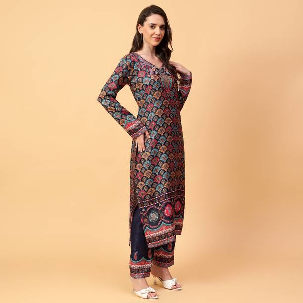 starmoda Wool Printed Salwar Suit Material - Image 6
