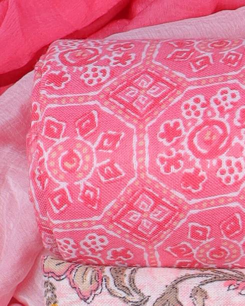 Sun Fashion And Lifestyle Cotton Blend Printed Kurta & Churidar Material - Image 5