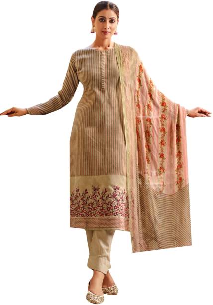 Rosniya Wool Embroidered Salwar Suit Material