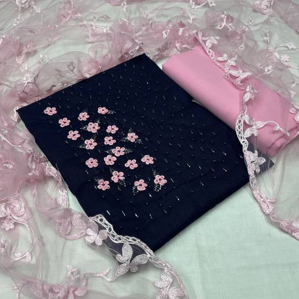 Printed Crepe Salwar Suit