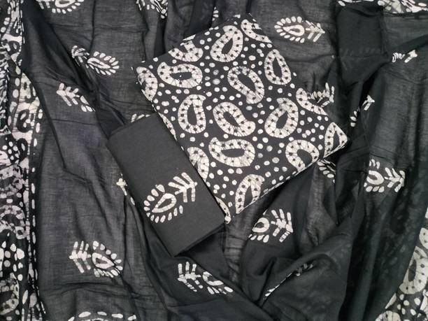 minerva creation Cotton Blend Printed Salwar Suit Material Price in India - Buy minerva creation Cotton Blend Printed Salwar Suit Material online... - Image 2