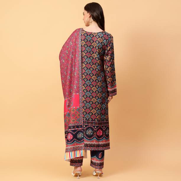 starmoda Wool Printed Salwar Suit Material - Image 2