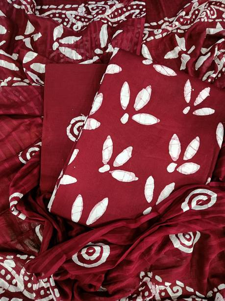 Bombay Buta Pure Cotton Printed Salwar Suit Material - Image 2