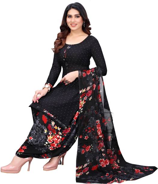 YASHIKA Crepe Printed Salwar Suit Material - Image 4