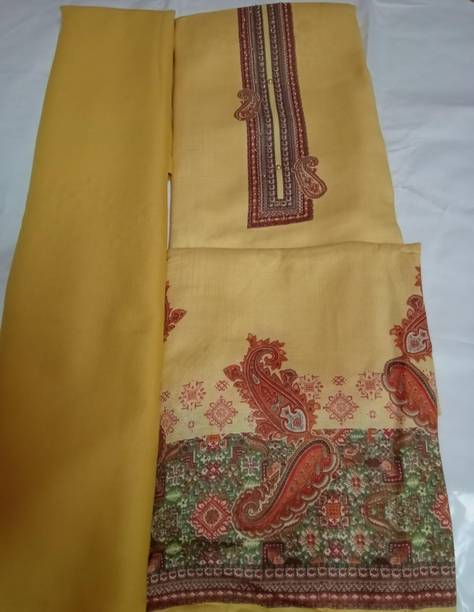 Omkar Traders Wool Floral Print, Printed Salwar Suit Material Price in India - Buy Omkar Traders Wool Floral Print, Printed Salwar Suit Material... - Image 2