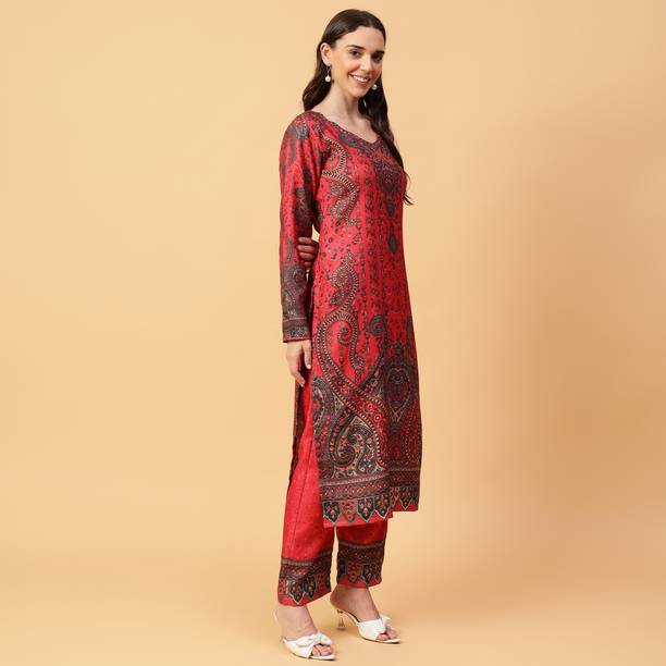 starmoda Wool Printed Salwar Suit Material Price in India - Buy starmoda Wool Printed Salwar Suit Material online at galgota.in - Image 5