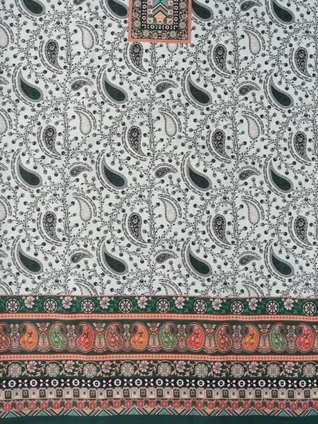 Jaipur Kurti Cotton Blend Printed Salwar Suit Material - Image 3
