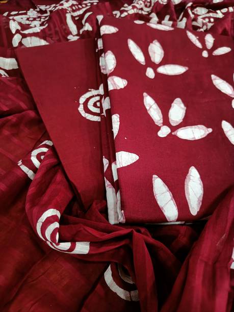 Bombay Buta Pure Cotton Printed Salwar Suit Material - Image 4