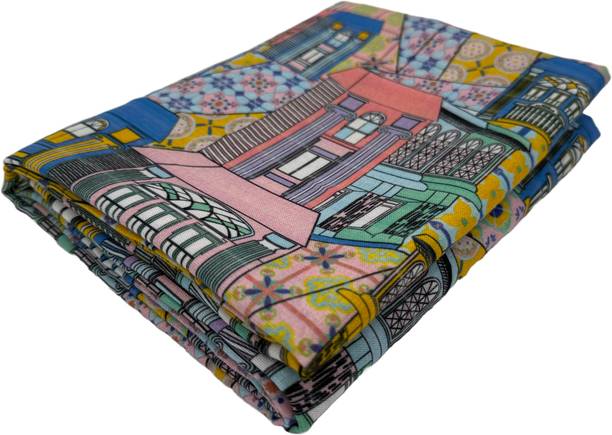 valence Polycotton Graphic Print Kurta Fabric Price in India - Buy valence Polycotton Graphic Print Kurta Fabric online at galgota.in - Image 4