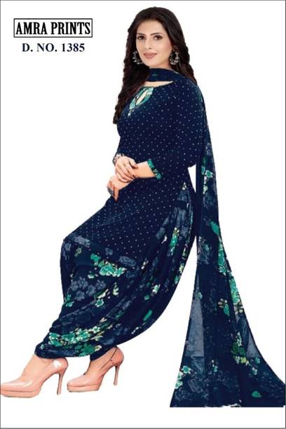 THIRA Crepe Printed Salwar Suit Material - Image 3
