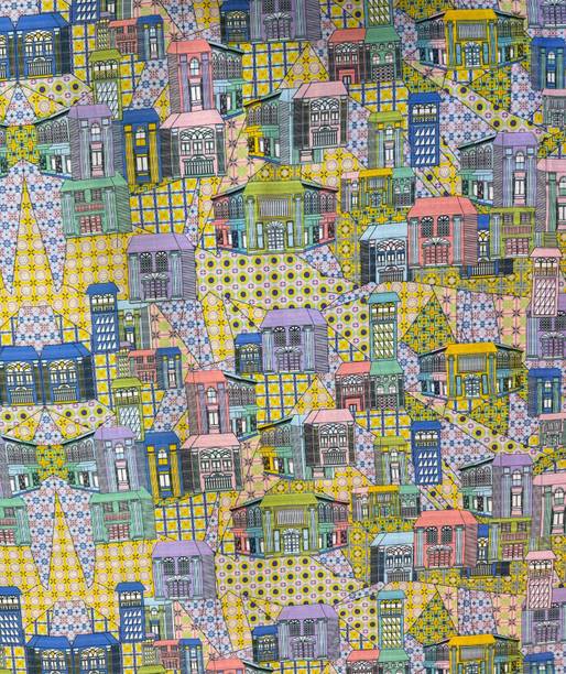 valence Polycotton Graphic Print Kurta Fabric Price in India - Buy valence Polycotton Graphic Print Kurta Fabric online at galgota.in - Image 6