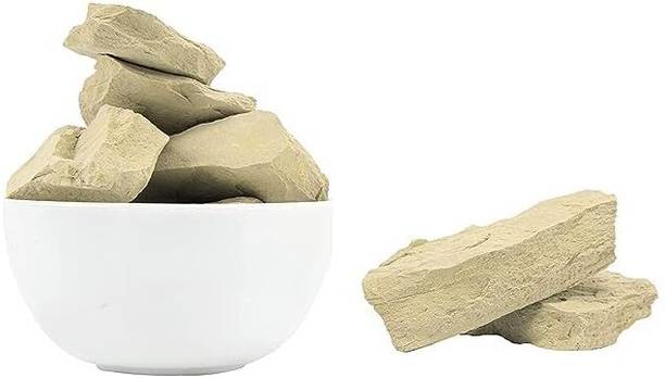 Humanveda Multani Mitti Stone (Fuller’s Earth/Calcium Bentonite Clay) For Face & Hair Pack