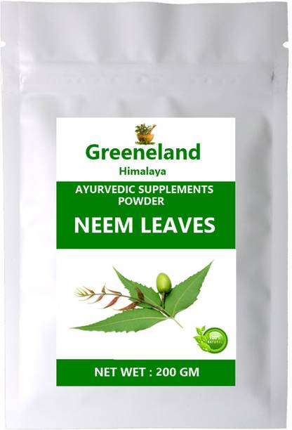 GREENELAND Himalaya NATURAL NEEM LEAVES POWDER (200 G )