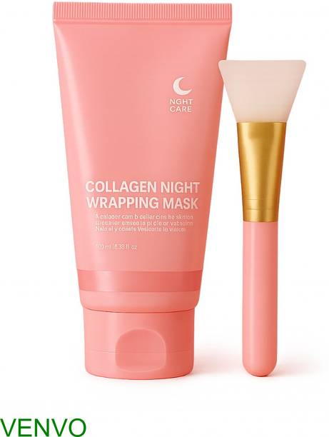 venvo Collagen Night Wrapping Peel Off Mask for Tightening and Anti-Wrinkle