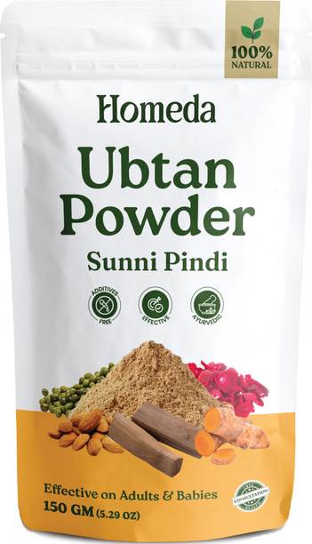 Homeda Ubtan Powder Face Pack, Nalangu Maavu Sunnipindi - Herbal Bathing Glow Powder
